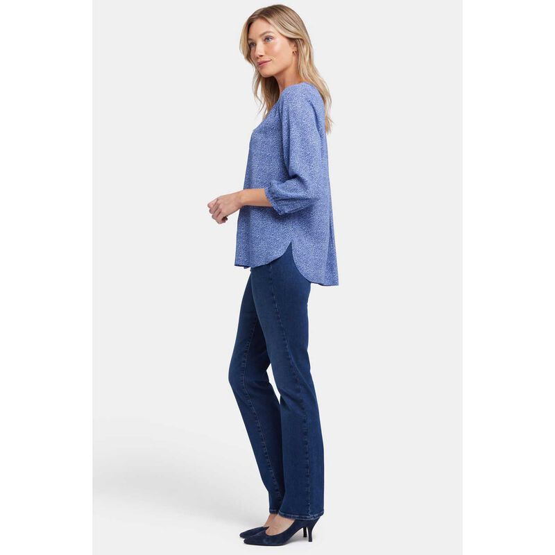 NYDJ Pintuck Blouse image number 2